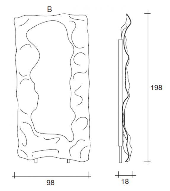 Phantom B Spiegel Fiam