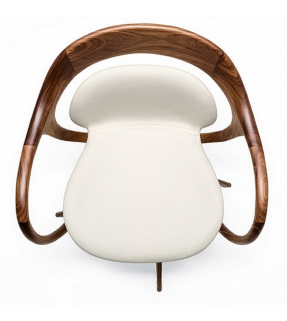 Norah Swivel Small Armchair Giorgetti