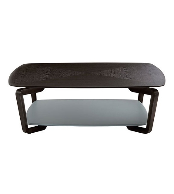 Fiorile Table Basse à Double Plateau Poltrona Frau