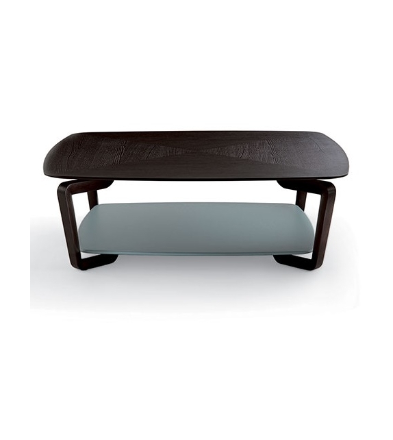 Fiorile Table Basse à Double Plateau Poltrona Frau