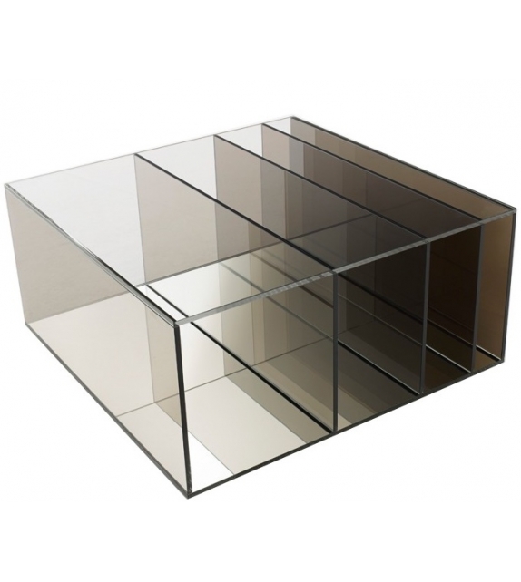 Deep Sea Glas Italia Tavolino Quadrato