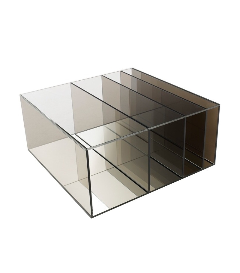 Deep Sea Glas Italia Tavolino Quadrato