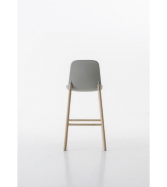 Sharky Kristalia Stool with High Back