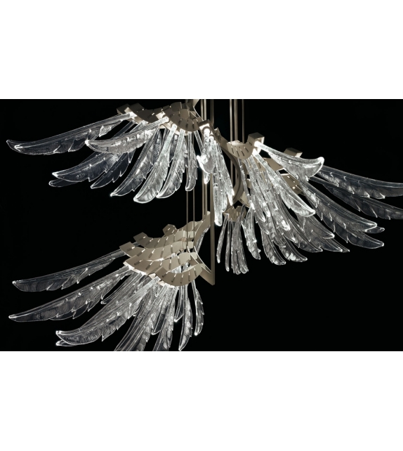 Angel Barovier & Toso Lampadario a Sospensione