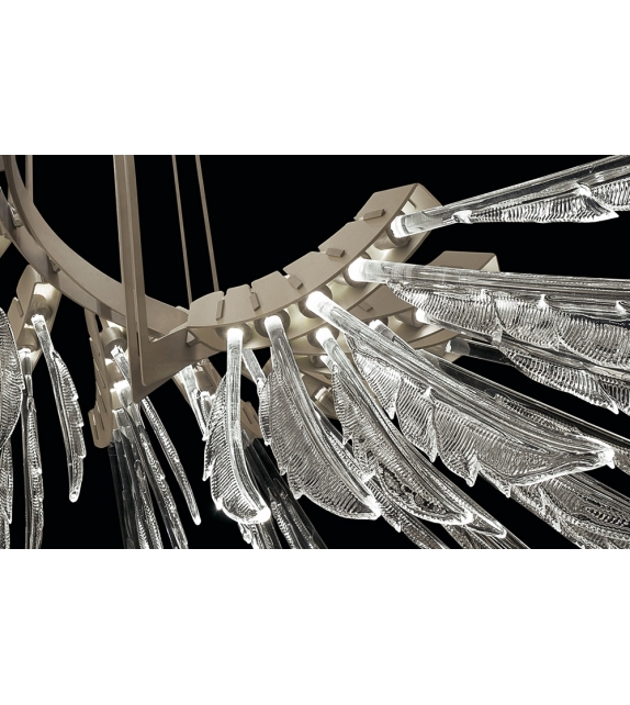 Angel Barovier & Toso Lampadario a Sospensione