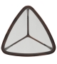 Stella Table D'appoint Triangulaire Ceccotti Collezioni