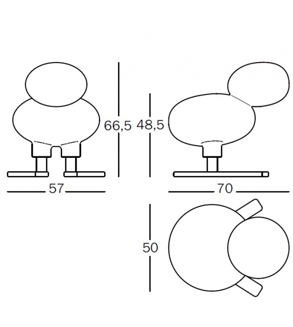 Happy Bird Ash Magis Me Too Abstract Bird
