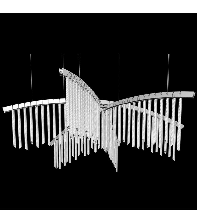 Palmyra Barovier & Toso Hängeleuchte