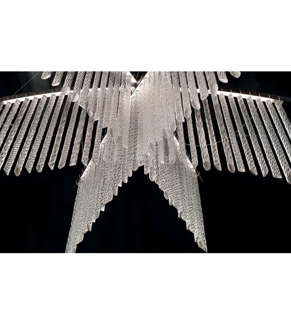 Palmyra Barovier & Toso Pendant Lamp