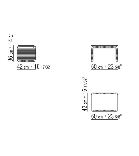Tindari Flexform Small Table