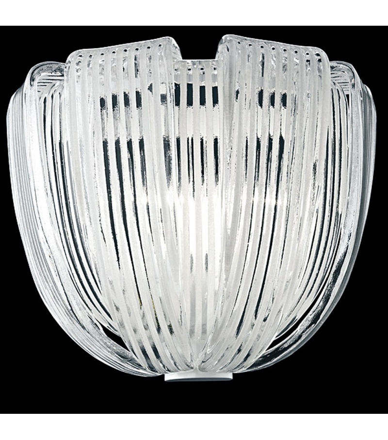 Plissé Barovier & Toso Wandleuchte