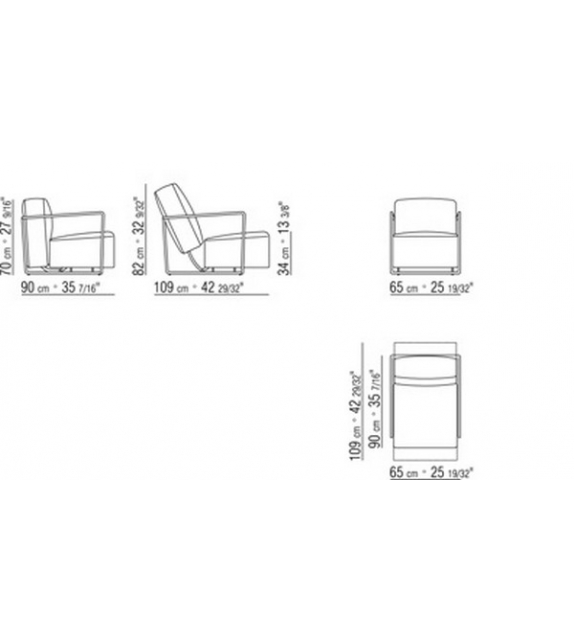 A.B.C. Flexform Poltrona