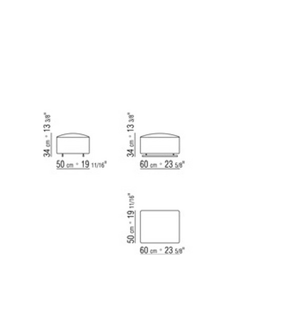 A.B.C. Flexform Pouf