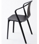Belleville Armchair Wood Fauteuil Vitra