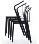 Belleville Armchair Wood Poltrona Vitra