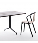 Belleville Armchair Wood Vitra