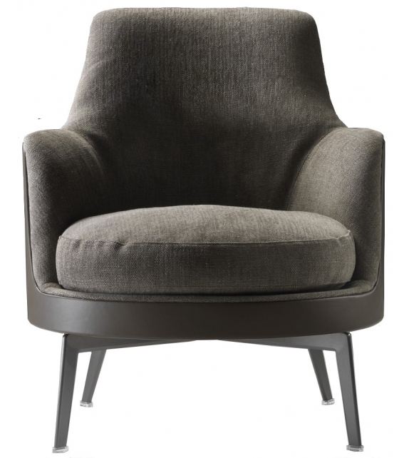 Guscio Soft Flexform Fauteuil Base En Métal