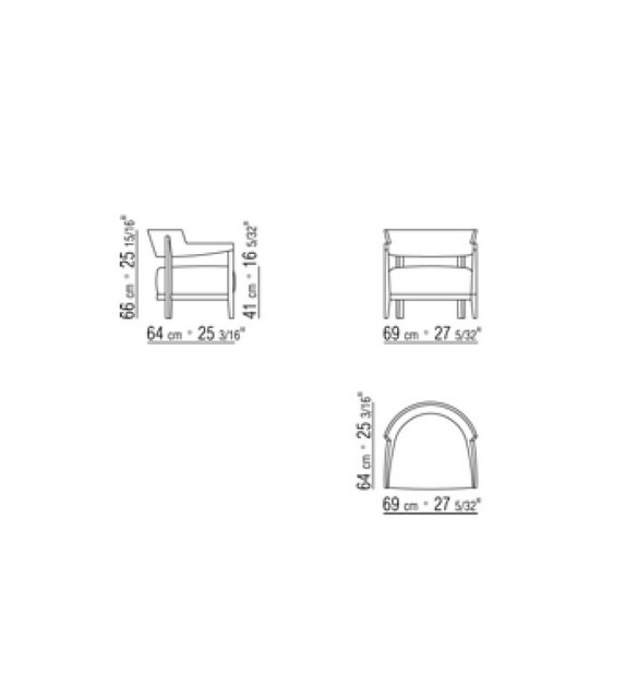 Jenny Armchair Flexform