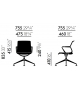 Unix Chair With Four-Star Base Vitra