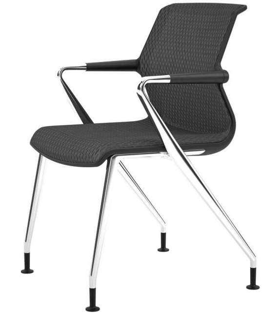 Unix Chair Sedia A 4 Gambe Vitra