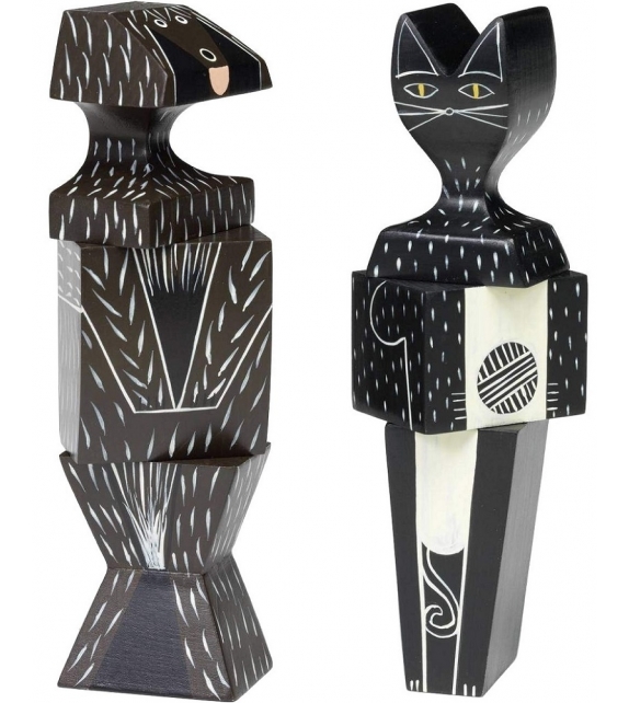 Wooden Dolls Dog & Cat Vitra