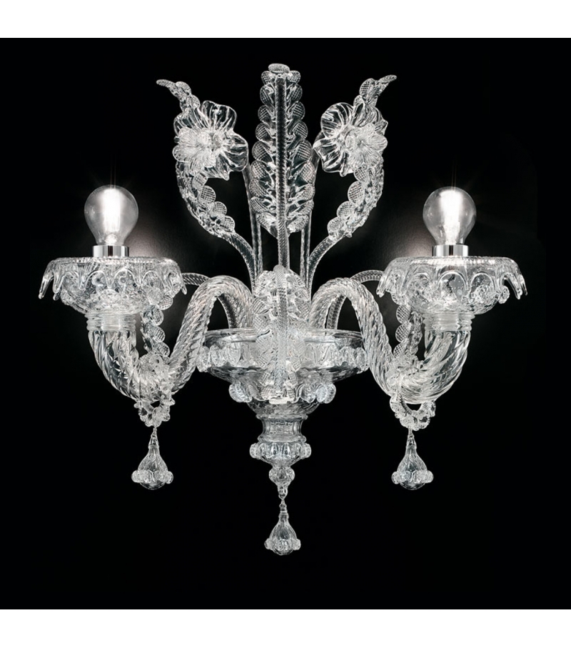 Agadir Barovier & Toso Wandleuchte