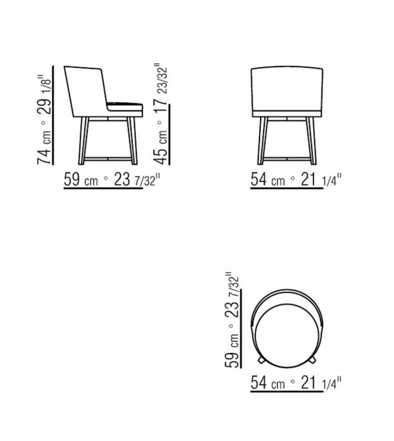 Feel Good Fauteuil Base En Bois Flexform