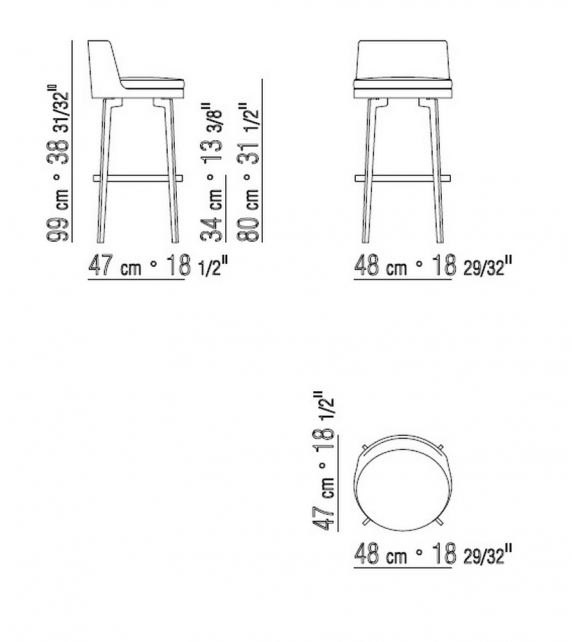 Feel Good Tabouret Flexform