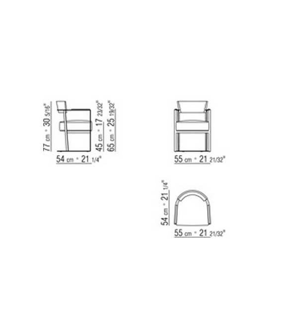 Morgan Petit Fauteuil Flexform 