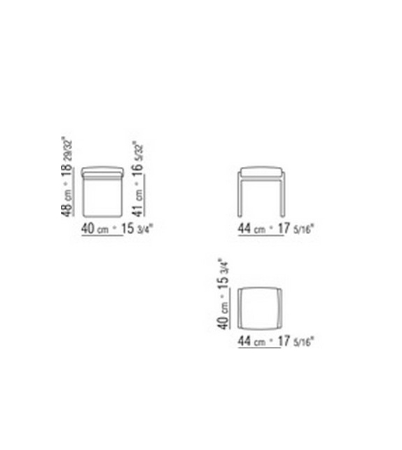Morgan Tabouret Flexform