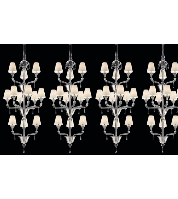 Torpedo Nevada Barovier & Toso Chandelier