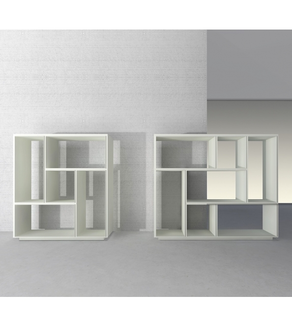 Opus Librería Con Compartimentos Abiertos Rimadesio