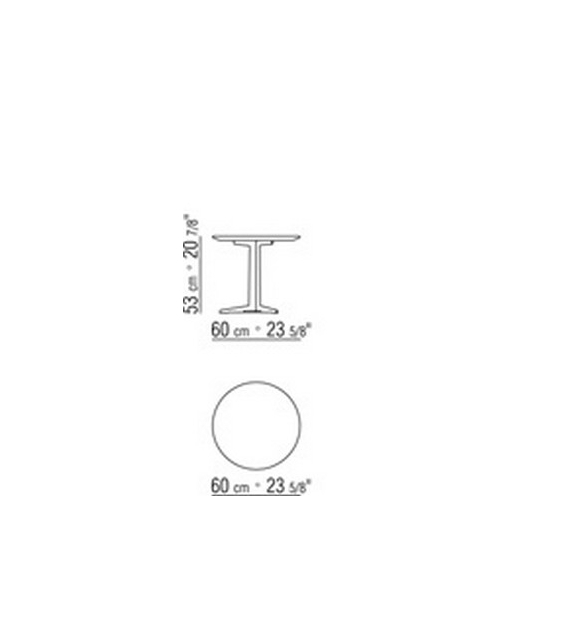 Fly Table Basse Ronde Flexform