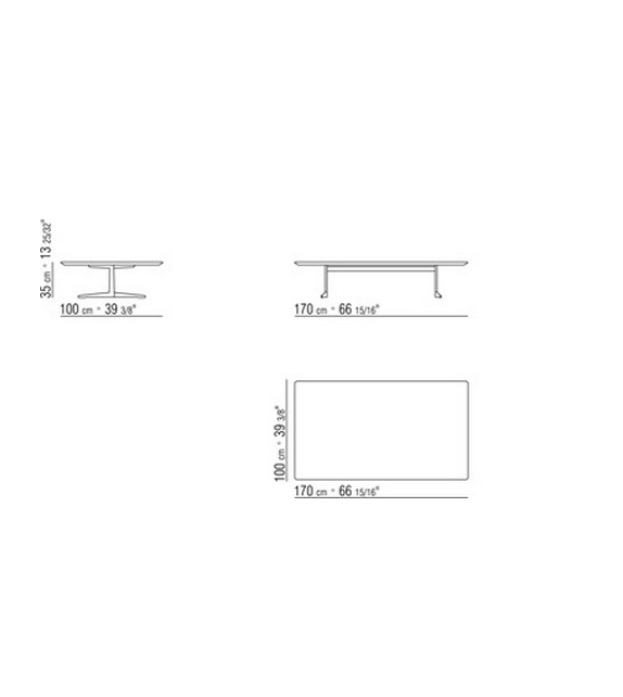 Fly Mesa Baja Rectangular Flexform