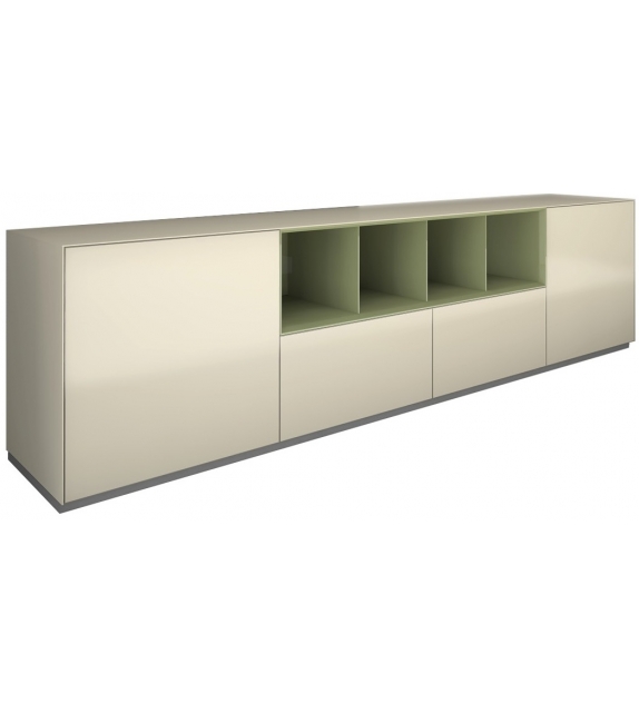 Self Sideboard With Open Compartments Rimadesio