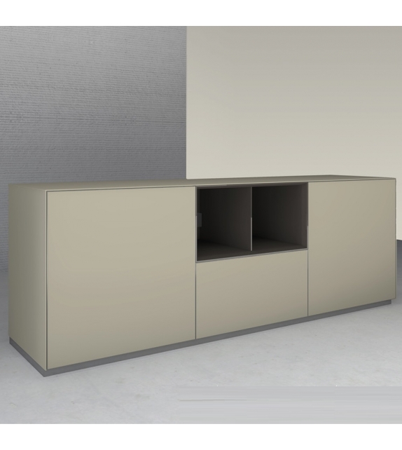 Self Sideboard With Open Compartments Rimadesio