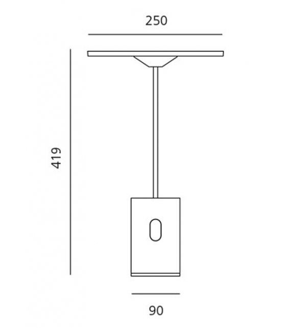 Sisifo Artemide Tischleuchte
