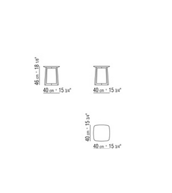 Gipsy Table Basse Flexform