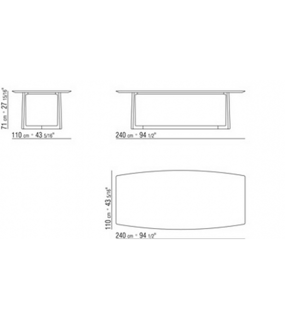 Gipsy Flexform Table