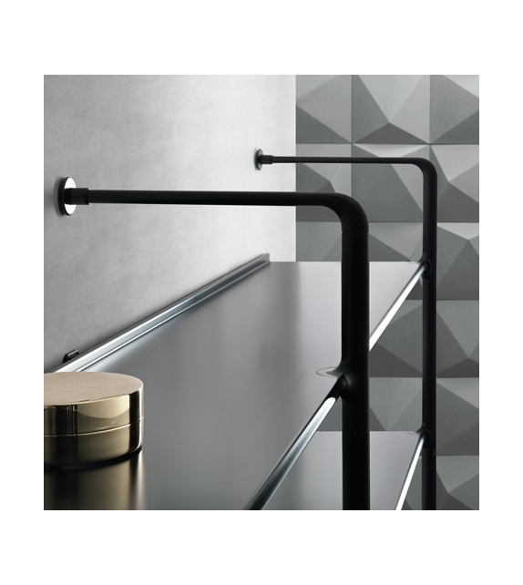 Wind Librería Con Compartimentos Abiertos Rimadesio