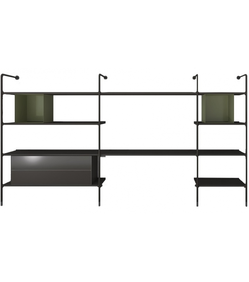 Wind Bookcase Rimadesio