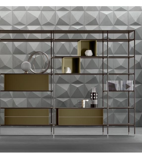 Wind Bookcase Rimadesio