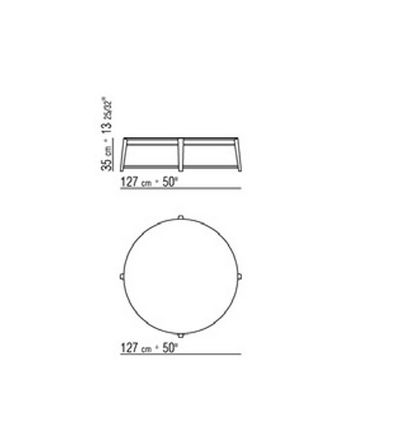 Tris Couchtisch Flexform
