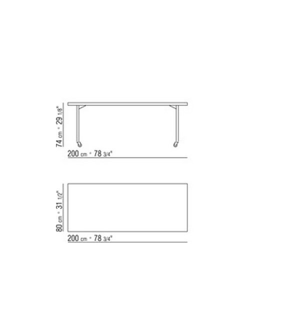 Mixer Rechtecktisch Mit Rollen Flexform
