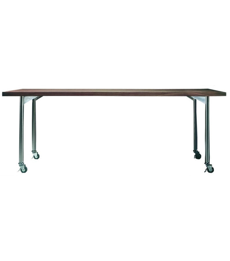 Mixer Rectangular Table With Castors Flexform