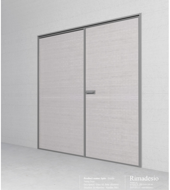Spin Slim Swing Door Rimadesio