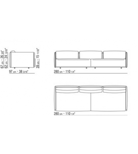 Edmond Flexform Sofa