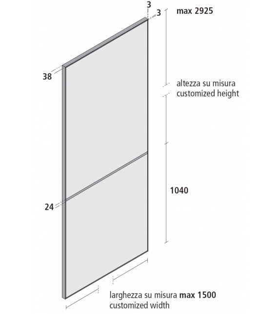 Graphis Sliding Door Rimadesio