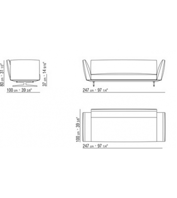 Evergreen Divano Flexform