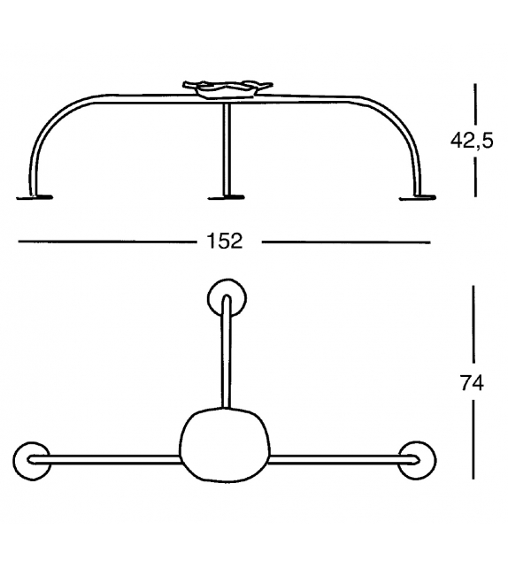 230 Allunaggio Zanotta Stool